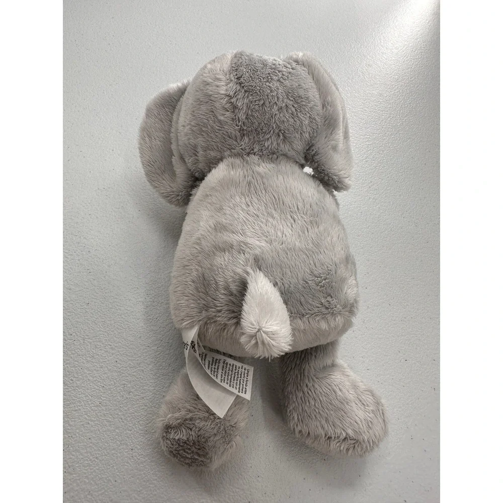 Carters‎ Grey Elephant Plush Red Heart Stuffed Animal 66845 2015 NWT